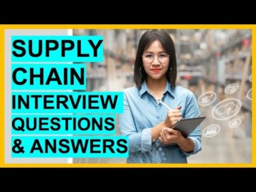 Supply Chain Interview Spørgsmål