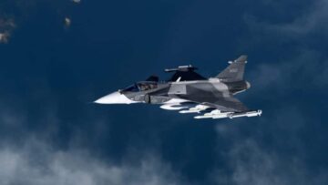 Forças Armadas Suecas atualizam caça Gripen