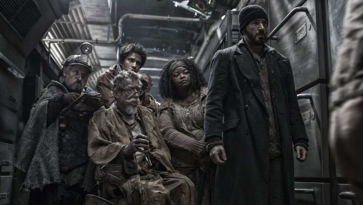 snowpiercer: back of train residents conspire as a group