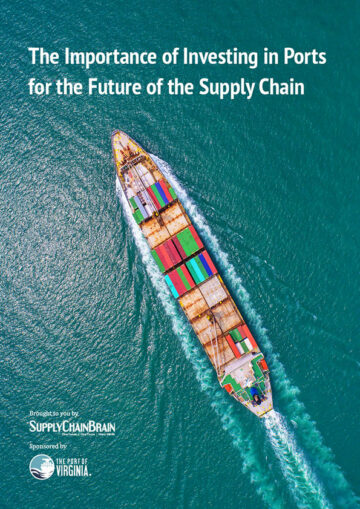 港口投资对于供应链未来的重要性