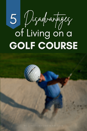 5 недоліків життя на полі для гольфу