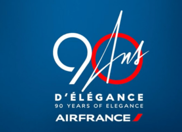 Air France firar 90 år av flygande