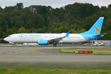 坦桑尼亚航空成为新的波音 737-9 MAX 9 运营商