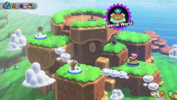 همه ورودی های دنیای ویژه در Super Mario Bros. Wonder