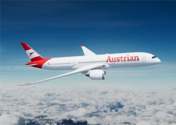 奥地利航空加强波音服务以扩大 787-9 机队规模