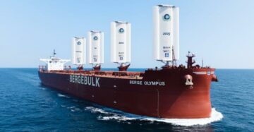 Berge Bulk capesize sail installation expects big savings