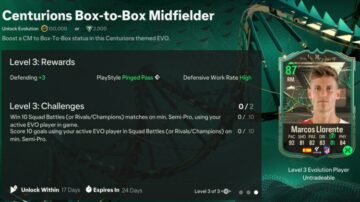 Centurions Box-to-Box Midfielder Evolutionin parhaat pelaajat EA Sports FC 24:ssä