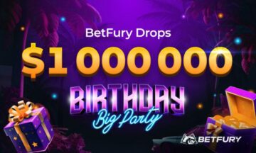 BetFury taber $1,000,000 til sin 4-års jubilæumsfejring