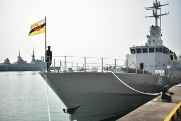 Brunei receives second ex-Singapore Fearless-class vessel