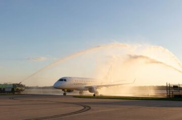 CommuteAir ilk Embraer E170'ini teslim aldı
