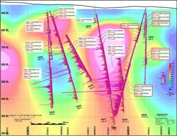 Doubleview 宣布南莱尔地区钻孔将莱尔主矿床延伸 120 米