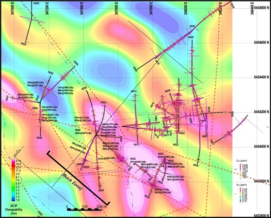 Cannot view this image? Visit: https://platoaistream.net/wp-content/uploads/2023/10/doubleview-reports-strong-mineralization-extends-buck-zone-of-the-lisle-deposit-another-250m-south-southwest-1.jpg