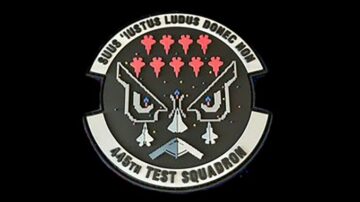 Edwards Test Squadron's New Patch Teases 6th Generation Aircraft Silhouette