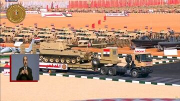 Egypt displays K9 howitzer in parade