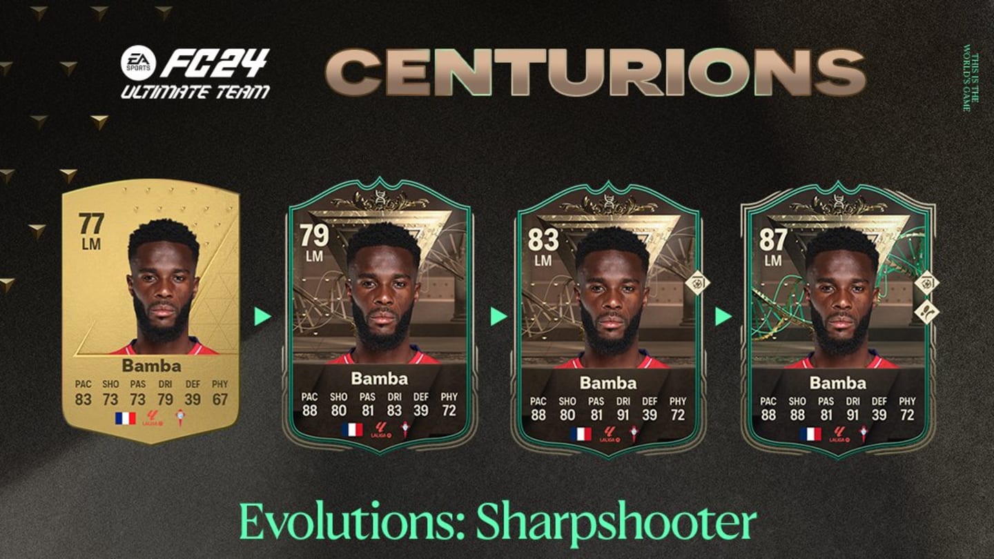 FC 24 Centurions Sharpshooter Evolution: Wie man es abschließt, beste Spieler zum Einsatz