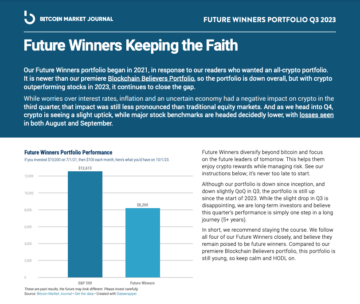 Aggiornamento del portfolio dei futuri vincitori Q3 2023