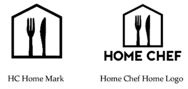 HC Home Mark v Home Chef Home Logo