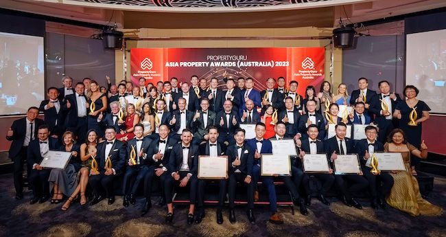 Die historische Ausgabe der PropertyGuru Asia Property Awards (Australien) würdigt die besten Immobilien des Landes
