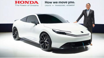 Honda Prelude terlahir kembali sebagai mobil konsep hybrid-listrik di Tokyo - Autoblog