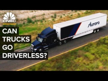 Kako je Aurora spravila na cesto samovozeče tovornjake.