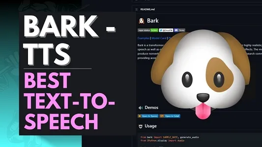 Bark TTS text-to-speech generative model from Suno.ai