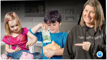 Kako poučiti svoje otroke o denarju (varčevanje, vlaganje, zapravljanje in POŽAR)