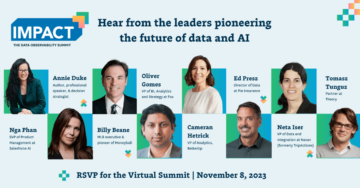 IMPACT: The Data Observability Summit is back November 8th and the lineup is bigger and better than EVER! - KDnuggets