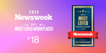 Kraken входить до 2023 найулюбленіших робочих місць у Великобританії за версією Newsweek 100 року