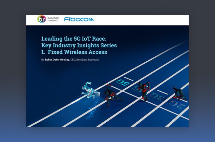 Leading the 5G IoT Race: Part 1 – Fixed Wireless Access | IoT Now News & Reports