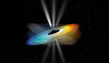 Прецесуючий струмінь M87 показує швидке обертання чорної діри – Physics World