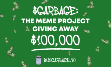 Memecoin Project $Garbage er satt til å lansere $100k Giveaway