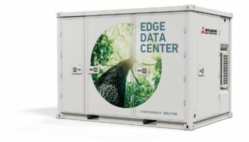 Az MHI új konténer típusú adatközpontot mutat be merülő/léghűtéses hibrid hűtőrendszerrel