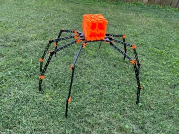 Minecraft Pumpkin Jack O Lantern #3DThursday #3DPrinting