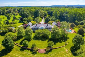 Modernes Anwesen auf 140 Acres im besten Virginia kommt für 11.5 Millionen US-Dollar auf den Markt