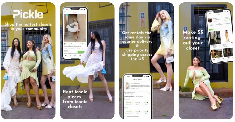Pickle picks up $8M to let you rent the latest styles and trends from its peer-to-peer rental marketplace