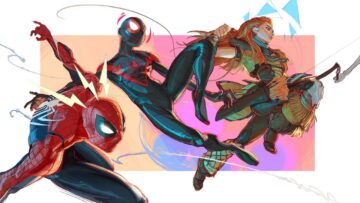 PS Studios firar lanseringen av Marvels Spider-Man 2 med fantastisk konst