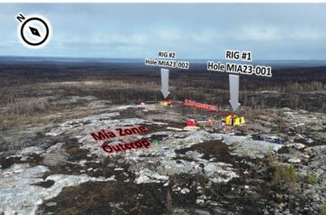 Q2メタルズ、カナダ・ケベック州ジェームスベイ準州のミア・リチウム施設で初の掘削プログラムを開始