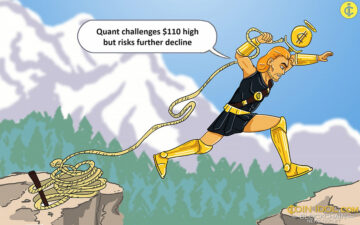 Quant rzuca wyzwanie wysokości 110 dolarów, ale grozi dalszym spadkiem