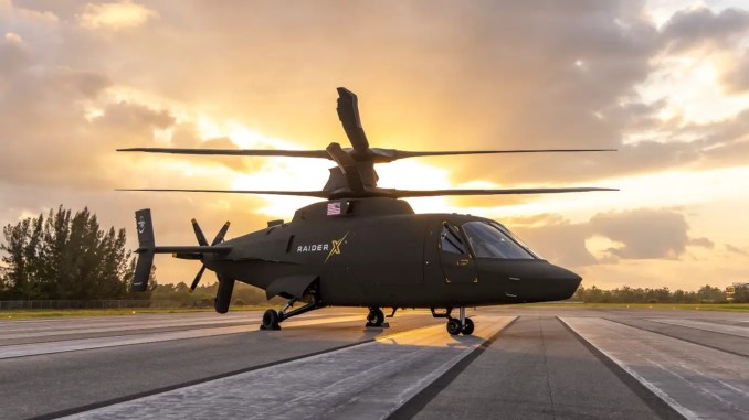 Sikorsky afslører RAIDER X-prototype til US Army FARA-program