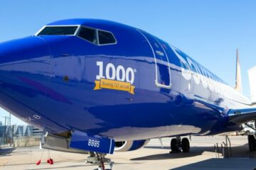 Southwest Airlines tar emot sitt 1000:e Boeing 737-plan