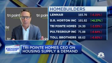 Tri Pointe Homes CEO: Nye boligbyggere er godt posisjonert for å selge til yngre generasjoner