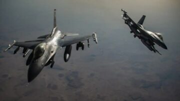 F-16 AS Melakukan Serangan Udara Terhadap Sasaran Terkait Iran di Suriah