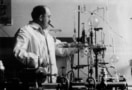 Otto Stern in the laboratory