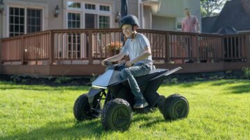 $1,900 Tesla Cyberquad is on sale again, now less likely to injure children - Autoblog