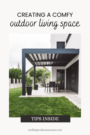 Créer un espace de vie extérieur confortable