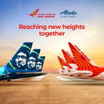 Alaska Airlines and Air India sign a interline agreement