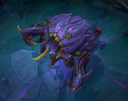 A screenshot of Rift Herald (Shelly) from the 2024 Gameplay Preview dev blog post.