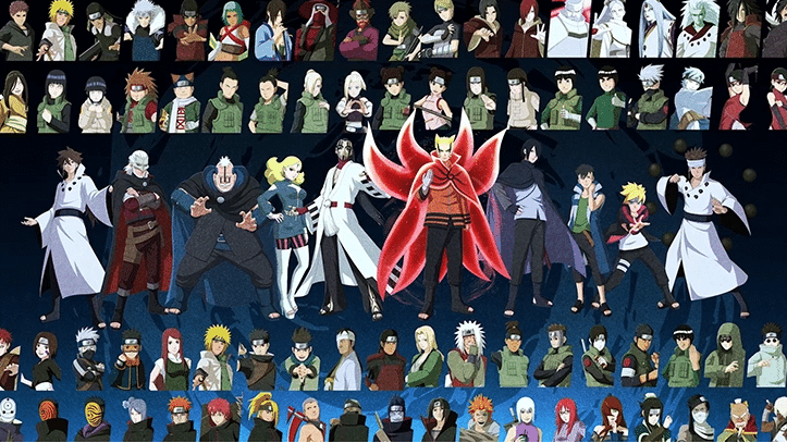 Все персонажи Naruto x Boruto Ultimate Ninja Storm Connections