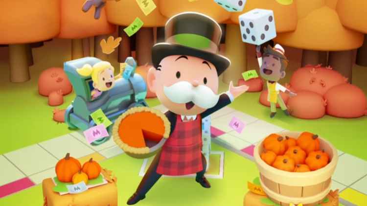 All Thanksgiving Partners event rewards in Monopoly GO