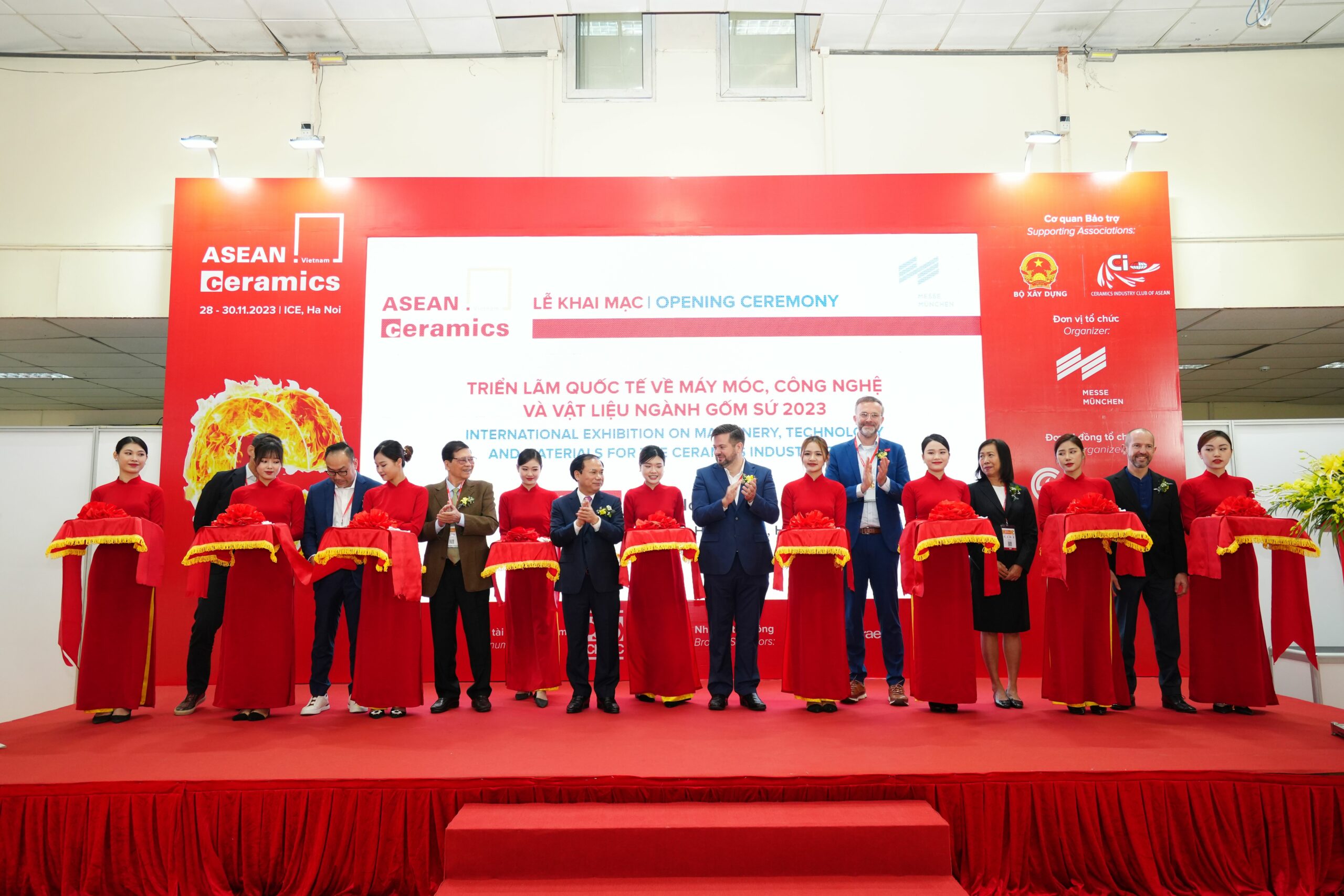 Το ASEAN Ceramic 2023 ανοίγει με ρεκόρ συμμετοχής εκθετών και βραβεία εκτίμησης
